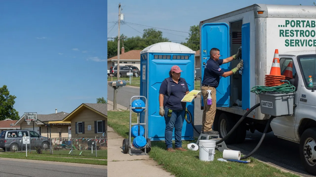 Portable Toilet Rental in Shelby, NC near me